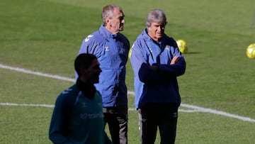 Pellegrini, con Cousillas.