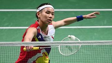 Tai Tzu-ying, durante los Mundiales de B&aacute;dminton que se disputan en Huelva.