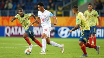 La Selección Colombia goleó en la última fecha del grupo A a Tahití y se clasificó a octavos de final del Mundial Sub 20