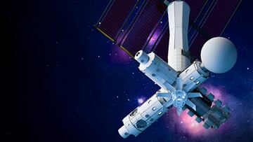 cine, estación espacial