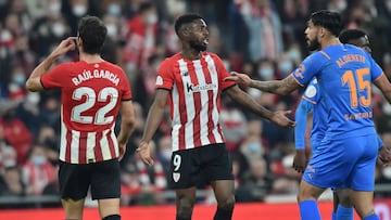 10/02/22  PARTIDO COPA DEL REY SEMIFINAL IDA 
 ATHLETIC BILBAO - VALENCIA 
 I&Ntilde;AKI WILLIAMS ALDERETE