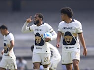 during the 3rd round match between Pumas UNAM and Leon as part of the Liga BBVA MX, Torneo Clausura 2026 at Olimpico Universitario Stadium, on January 18, 2026 in Mexico City, Mexico.