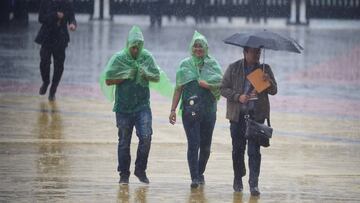 La lluvia fue la protagonista principal del México vs. Panamá