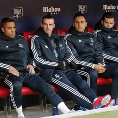 Navas fue suplente, aunque tiene mejores números que Courtois