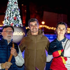Javier Fernández vuelve con dos arqueros mediáticos para su pista de hielo por Navidad