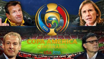 Los cuatro entrenadores bajo presión en la Copa América