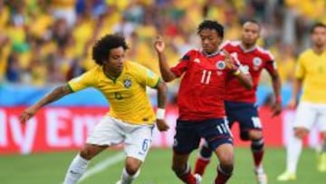 REGRESO. Marcelo no ha vuelto a jugar con Brasil desde el Mundial.