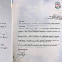 La brillante carta de Klopp a un niño de 10 años que se desvive por el United