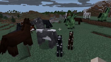 Caballos en Minecraft: dónde encontrarlos, cómo domesticarlos y qué comen