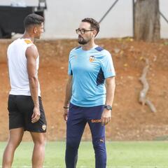 Bordalás, sobre el mercado: "Nos ha faltado rematar alguna cosa"