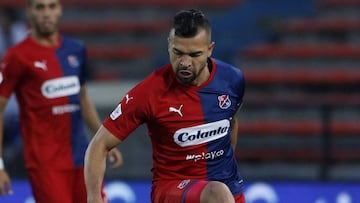 Andrés Cadavid durante un partido con el Medellín.