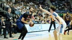 Mirotic, durante el partido