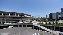 Exteriores del Estadio Ol&iacute;mpico de Tokio