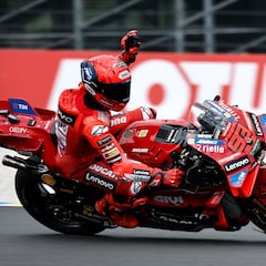 “No me siento extremadamente rápido encima de la moto”