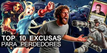 Las diez mejores excusas para los perdedores en videojuegos