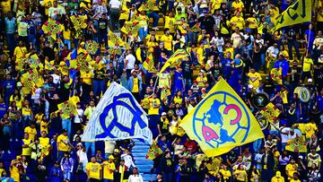 Fans o Aficion during the 5th round match between America and FC Juarez as part of the Liga BBVA MX, Torneo Clausura 2025 at Ciudad de los Deportes Stadium, on February 01, 2025 in Mexico City, Mexico.