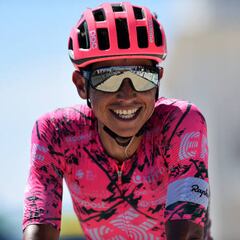 Esteban Chaves, líder del EF en la Vuelta a Burgos