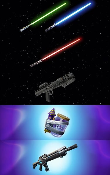 Parche 22.30 de Fortnite: skins de Luke, Han Solo y Leia, evento Star Wars y más