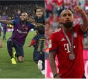 Las ocho ligas consecutivas que Arturo Vidal ha conseguido