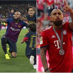 Así cambió Vidal: los 8 títulos de liga consecutivos del 'King'