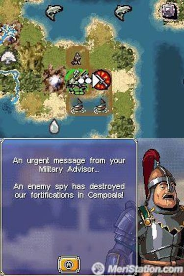 Civilization Revolution se muestra en Nintendo DS