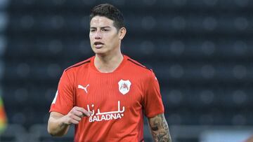 James Rodríguez, ausente en el debut