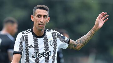 Turin (Italy), 04/08/2022.- Juventus'Äô Angel Di Maria during the soccer preparation match Juventus A vs Juventus B at Villar Perosa in Turin, Italy, 04 August 2022. (Italia, Estados Unidos) EFE/EPA/ALESSANDRO DI MARCO
