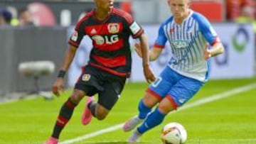 Wendell, en un partido ante el Hoffenheim.