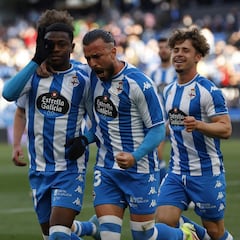 William y Lapeña, la segunda unidad goleadora del Depor