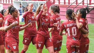 Jugadoras del Logro&ntilde;o. 