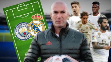 ¿Quién jugará de titular? Las posibles alineaciones del Madrid ante el Machester City