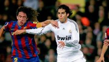 <b>EN LA IDA. </b>Kaká hizo su partido más brillante en el Camp Nou. Fue el mejor del encuentro.