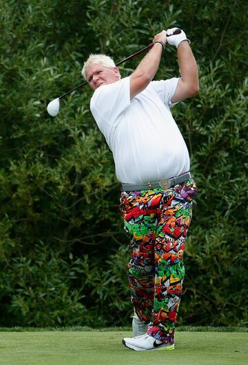 El golfista John Daly y sus extravagantes pantalones