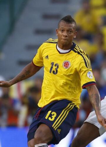 Freddy Guarín (Colombia). Jugó el Mundial de Finlandia 2003.