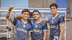 Se formaron en la U y agitan la B con la llegada a un grande de la categoría