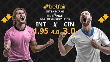 Inter Miami vs. FC Cincinnati: horario, dónde ver, pronósticos y clasificación