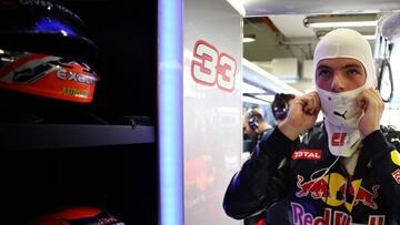 Max Verstappen, en Singapur.