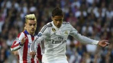 UN MURO. Varane estuvo impecable en los derbis de Champions.