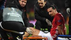 Zlatan Ibrahimovic could be out of action for nine months