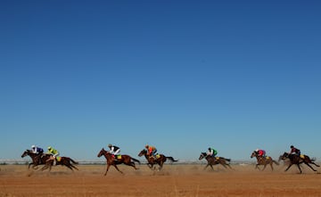 En el Territorio del Norte de Australia existe una gran estación de ganado llamada Brunette Downs Station, donde desde hace más de 105 años y durante cuatro días en junio se celebra esta pintoresca carrera de caballos. 