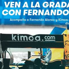 Alonso también tendrá su grada en Montmeló: la F1 por 130€