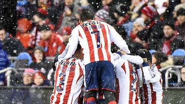 Guadalajara no sólo se llevó victoria de Toronto, también par de goles en calidad de visitante, criterio de desempate que aún es vigente en la final de Concachampions.