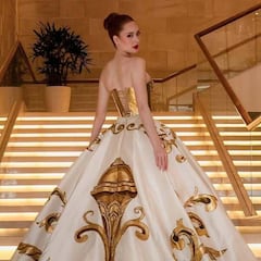 Este es el espectacular vestido con el que Valeria Pérez de Puerto Rico ganó el premio Best Designer Dress en Miss Mundo 2025