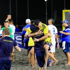 El Salvador pierde ante Colombia en la final de fútbol playa en Centroamericanos 2023