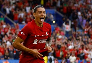 Darwin Núñez scored in Liverpool's Community Shield win over Man City.