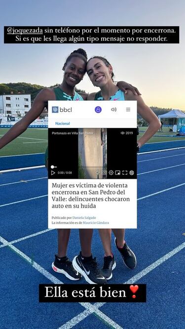 Deportista chilena que estuvo en Santiago 2023 sufrió una violenta encerrona: le robaron su automóvil