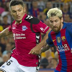 Torres sería el 1er colombiano en derrotar al Madrid y al Barça