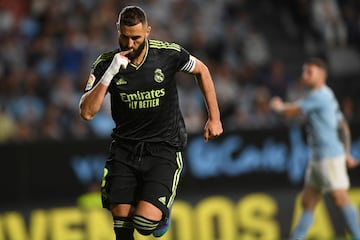 Benzema marcó el 0-1 de penalti.