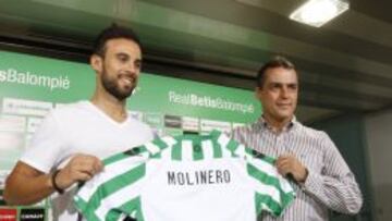 Molinero, presentado: "El Betis es un club grande"