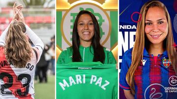 Eva Alonso, Mari Paz e Irene Guerrero.